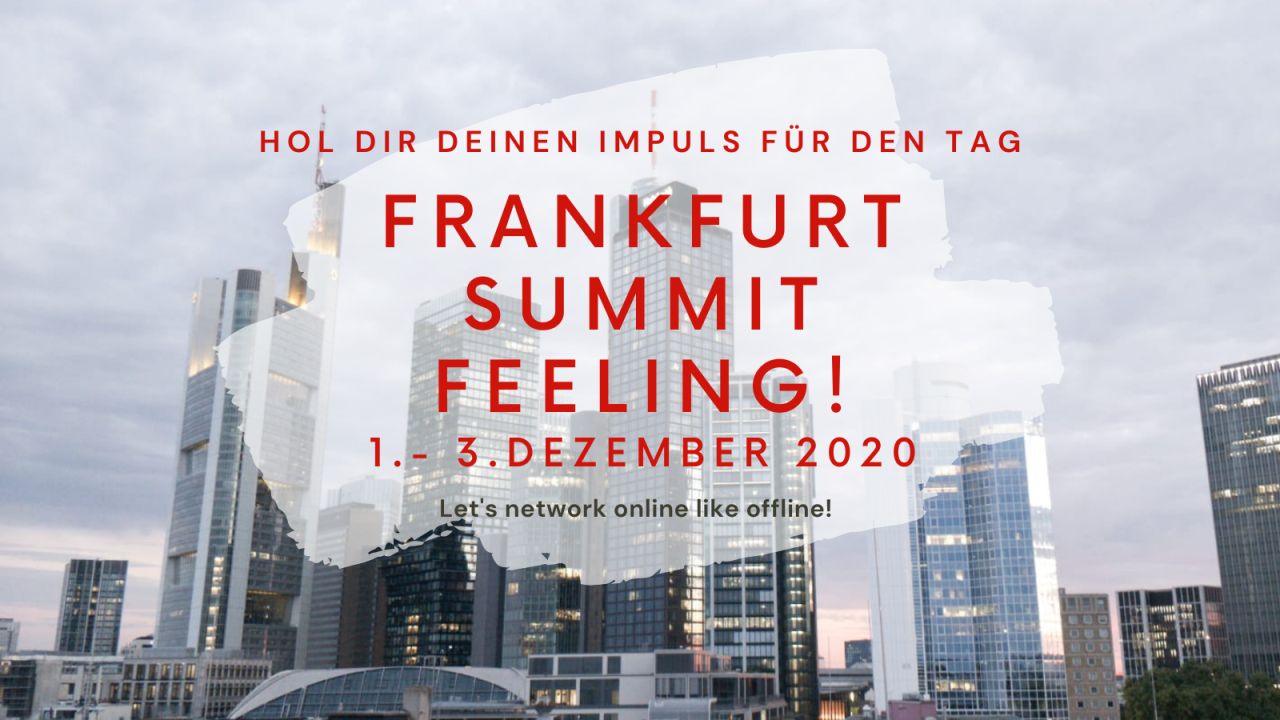 Frankfurt Summit Feeling 2020